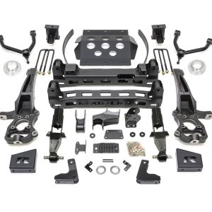 ReadyLIFT Lift Kit Suspension, 8 Inch Front Lift, 8 Inch Rear Lift, Without Shock Absorbers IN Kit – Shock Change Not Necessary – 44-39810
