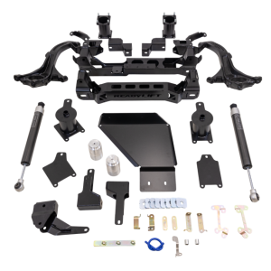 ReadyLIFT Lift Kit Suspension, 6 Inch Front Lift, 6 Inch Rear Lift – 44-52660