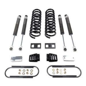 ReadyLIFT Lift Kit Suspension, 3 Inch Front Lift, 3 Inch Rear Lift, With Front and Rear Falcon Shock Absorbers, Black Components – 49-19330