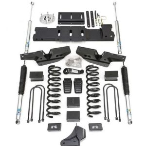 ReadyLIFT Lift Kit Suspension, 6 Inch Front Lift, 5 Inch Rear Lift, With Front and Rear Bilstein Shock Absorbers IN Kit – 49-19630