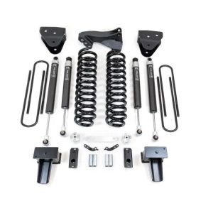 ReadyLIFT Lift Kit Suspension, 4 Inch Front Lift, 4 Inch Rear Lift, With Front and Rear Falcon Shock Absorbers – 49-27420