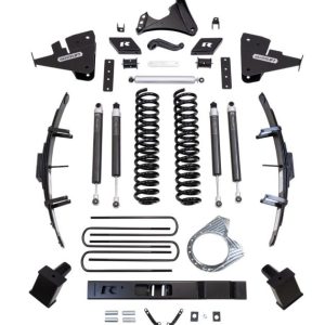 ReadyLIFT Lift Kit Suspension, 8 to 8-1/2 Inch Front Lift, 8 to 8-1/2 Inch Rear Lift, With Front and Rear Falcon Shock Absorbers – 49-27850