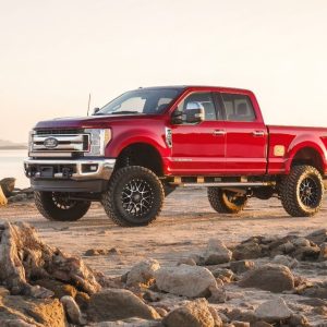 ReadyLIFT Lift Kit Suspension, 8 to 8-1/2 Inch Front Lift, 8 to 8-1/2 Inch Rear Lift, With Front and Rear Falcon Shock Absorbers – 49-27850