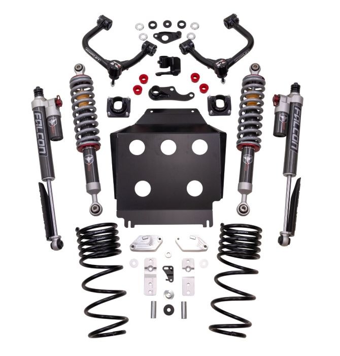 ReadyLIFT Lift Kit Suspension, Sst® Stage 2, 3 Inch Front Lift, 2 Inch Rear Lift – 62-54340