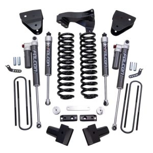 ReadyLIFT Lift Kit Suspension, Falcon 2.1, 4 Inch Front Lift, 4 Inch Rear Lift – 63-27440