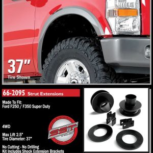 ReadyLIFT Leveling Kit Suspension, Stage 1, 2.5 Inch, Coil Spring Spacer – 66-2095