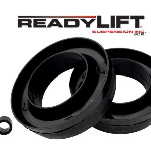 ReadyLIFT Leveling Kit Suspension, 2 Inch, Coil Spring Spacer, Includes 2 Coil Spacers – 66-3025