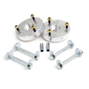 ReadyLIFT Leveling Kit Suspension, 2 Inch Lift, Strut Assembly Extension, Includes 2 Strut Extensions/ Cam Bolts/ Hardware – 66-4204