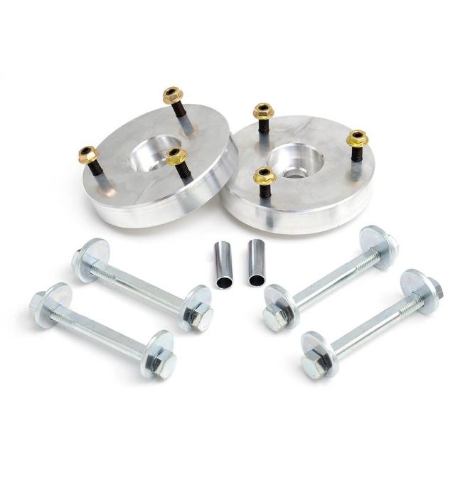 ReadyLIFT Leveling Kit Suspension, 2 Inch Lift, Strut Assembly Extension, Includes 2 Strut Extensions/ Cam Bolts/ Hardware – 66-4204