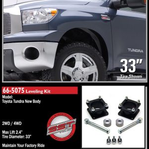 ReadyLIFT Leveling Kit Suspension, 2.4 Inch, Strut Assembly Extension – 66-5075