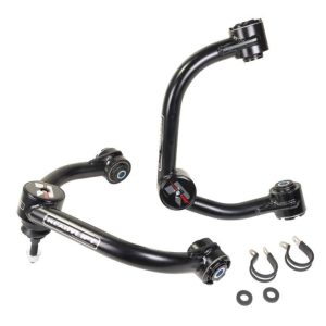 ReadyLIFT Control Arm, Tubular, Non Adjustable, Black, Steel, With Uni-Ball Joint/ Bushings/ Sleeves, Set of 2 – 67-21640