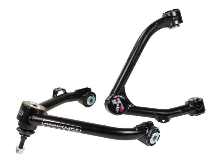 ReadyLIFT Control Arm, Tubular, Non Adjustable, Black, Steel, With Uni-Ball Joint/ Bushings/ Sleeves, Set of 2 – 67-34640