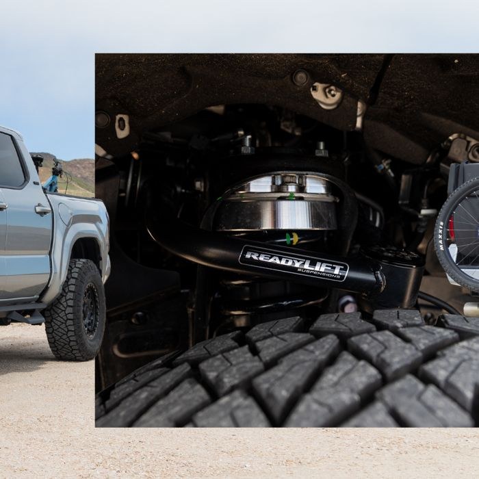 ReadyLIFT Control Arm, Tubular, Non Adjustable, Black, Steel, With Ball Joint/ Bushings/ Sleeves, Set of 2 – 67-54000