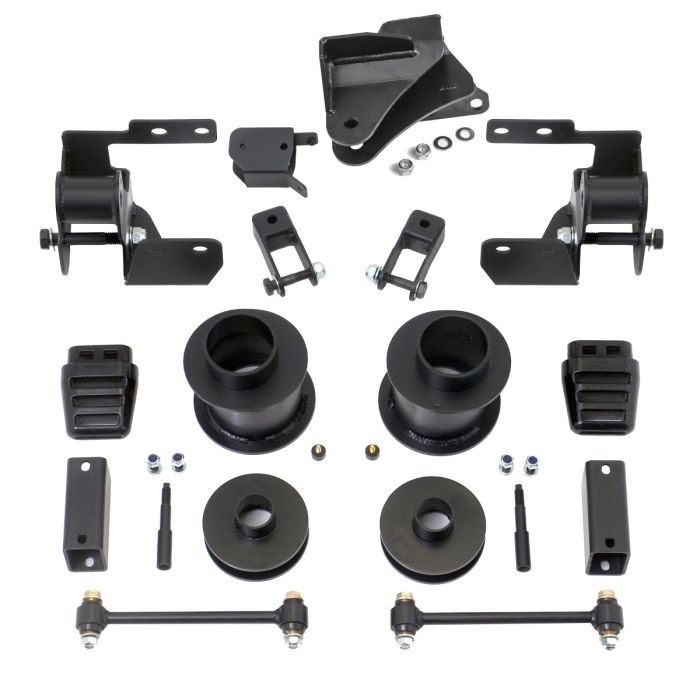 ReadyLIFT Lift Kit Suspension, 4-1/2 Inch Front Lift, 2-1/2 Inch Rear Lift, Without Shock Absorbers IN Kit – Shock Change Not Necessary – 69-1945