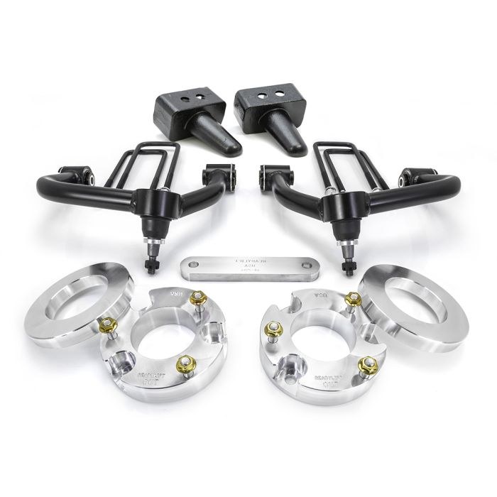 ReadyLIFT Lift Kit Suspension, Sst, 3-1/2 Inch Front Lift, 1 to 3 Inch Rear Lift – 69-2302