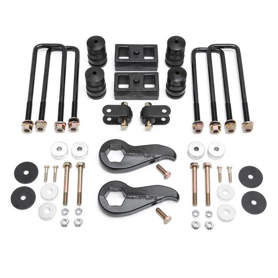 ReadyLIFT Lift Kit Suspension, Sst, 3 Inch Front Lift, 2 Inch Rear Lift, Without Shock Absorbers IN Kit – Shock Change Not Necessary – 69-3030