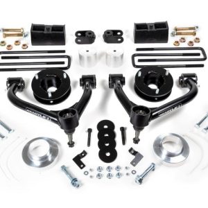 ReadyLIFT Lift Kit Suspension, 4 Inch Front Lift, 3 Inch Rear Lift, Without Shock Absorbers IN Kit – Shock Change Not Necessary – 69-39400