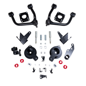 ReadyLIFT Lift Kit Suspension, 3 Inch Front Lift, 1-1/4 Inch Rear Lift, Without Shock Absorbers IN Kit – Shock Change Not Necessary – 69-52330