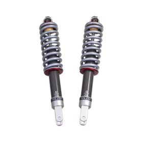 ReadyLIFT Coil Over Shock Absorber, Falcon 2.1, Non-Adjustable Valving, 3 Inch Lift, Pigtail Spring, Black/ Gray, Set of 2 – 92-19340