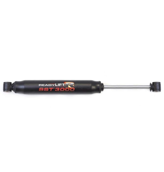 ReadyLIFT Shock Absorber, Sst 3000, Hydraulic Twin Tube, Non Adjustable Valving, Without Shock Boots, Black, Single – 93-2500R