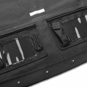 Rampage Soft Top, Trailview, Diamond Black, Sailcloth Fabric, Without Windows, With Retractable Sunroof – 139135