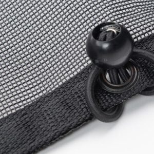 Rampage Bikini Top, Mounts to Header Cannel and Roll Bar, Black, Mesh – 91818