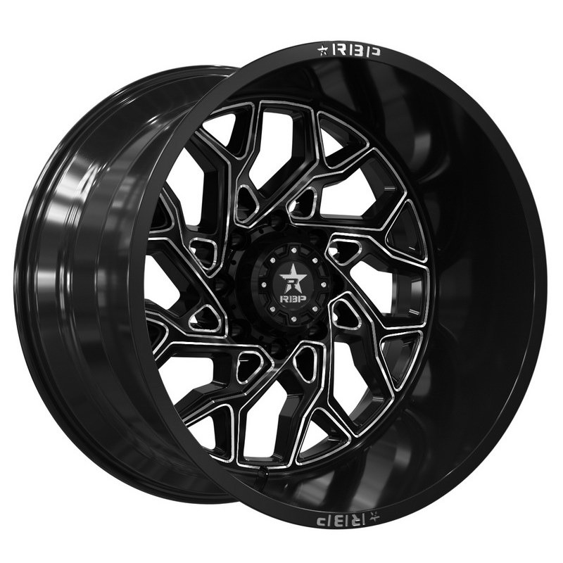 Rbp Wheel, 80R Scorpion, 24 Inch Diameter X 14 Inch Width, 5 X 127 Millimeter/ 5 X 5.00 Inch Bolt Pattern – 80R-2414-73-76BG