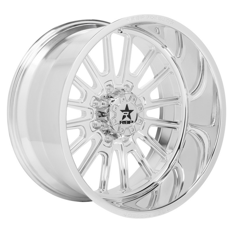 Rbp Wheel, 43QF Allegiance, 24 Inch Diameter X 14 Inch Width, 8 X 165.1 Millimeter/ 8 X 6.50 Inch Bolt Pattern – 43QF-2414-86-76P