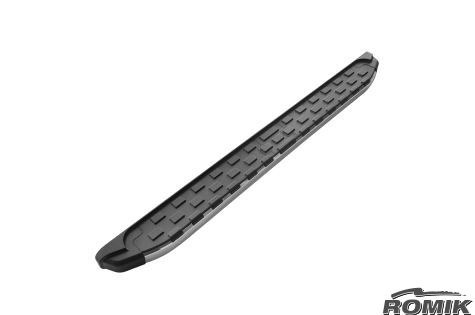 Romik USA Running Board, Rec Series, Polished, Silver, Aluminum, Unlighted, 300 Pound Capacity – 52352418