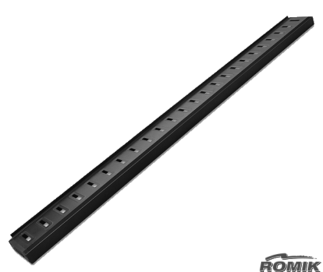 Romik USA Running Board, Rof Series, Anodized, Black, Aluminum, Unlighted, 500 Pound Capacity – 81345419