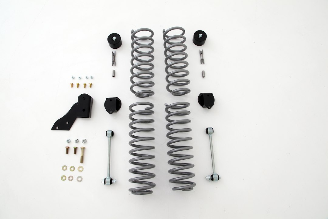 Rubicon Exp Lift Kit Suspension, 2-1/2 Inch Front Lift, 2-1/2 Inch Rear Lift, Without Shock Absorbers IN Kit – Shock Change Not Necessary – RE7141