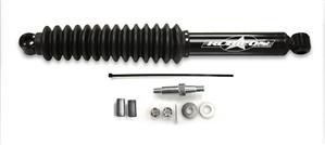 Rubicon Exp Steering Stabilizer, Single, Black, Without Brackets/ with Hardware, Mounts to OE Locations – RXT2000B