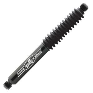 Rubicon Exp Shock Absorber, Nitrogen Gas Charged, Black Twin Tube, 24.5 Inch Extended Length/ 14.5 Inch Collapsed Length, Loop/Loop Mounts – RXT2420B
