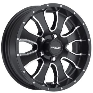 Raceline Trailer Wheel, 860M Mamba, 15 Inch Diameter X 5 Inch Width, 5 X 114.3 Millimeter/ 5 X 4.50 Inch Bolt Pattern – 860M-55012