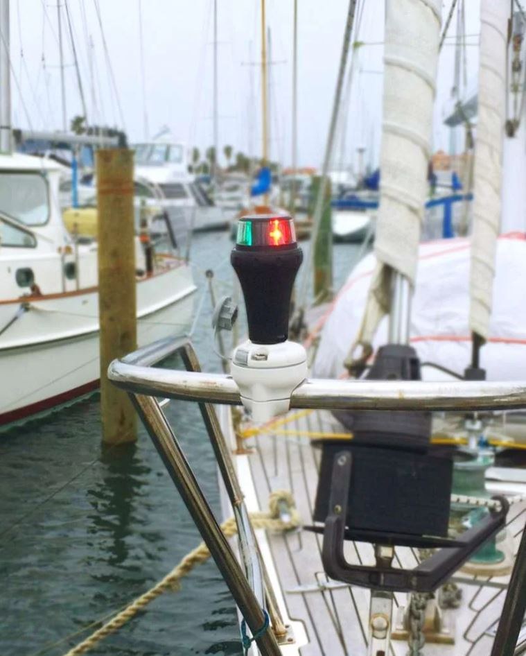 Railblaza Navigation Light, Illuminate, Port and Starboard Light, For Up to 36 Feet Boats, 2.36 Inch Diameter X 5 Inch Height – 02-5005-11