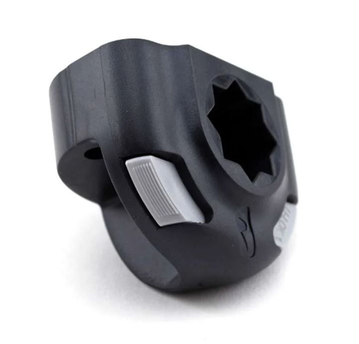 Railblaza Multi Purpose Accessory Mount, Sideport, Mounts Rod Holder/ Cup Holder/ Smartphone Cradle, Surface Mount, Black – 03-4014-11