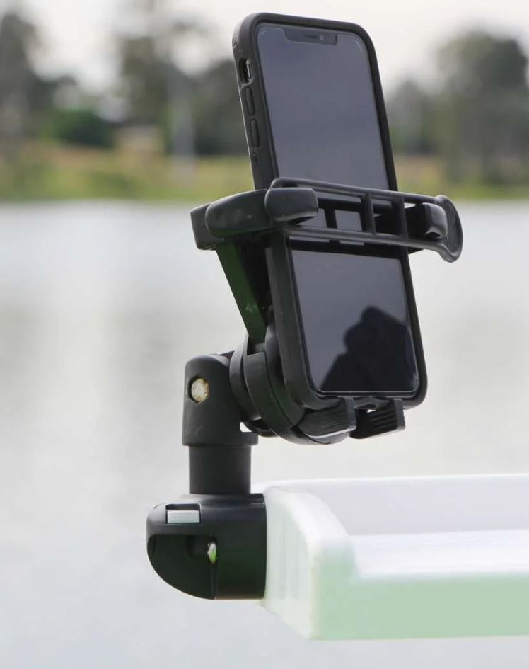 Railblaza Multi Purpose Accessory Mount, Sideport, Mounts Rod Holder/ Cup Holder/ Smartphone Cradle, Surface Mount, Black – 03-4014-11