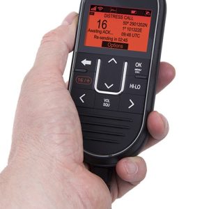 Raymarine VHF Radio Handset, Raymic, Use to Control RAY60/ RAY70 VHF Radios, Lcd Display with High Contrast – A80289