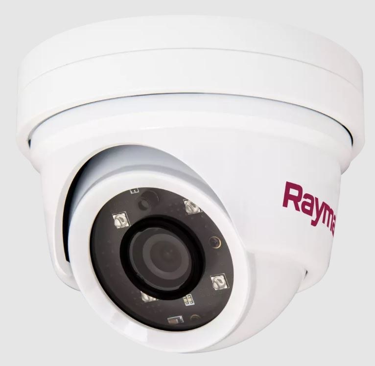 Raymarine Surveillance System Camera, CAM220, 93 Degree Horizontal/ 51 Degree Vertical Viewing Angle, With Night Vision, Without Microphone – E70347