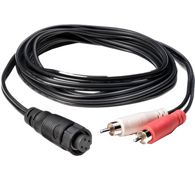 Raymarine Weather Receiver Antenna Cable, Audio Cable for SR200, 6-1/2 Feet Length – R70623