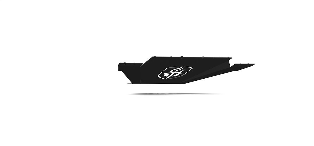 Road Armor Skid Plate, Spartan ™, Bumper, Powder Coated, Satin Black, Steel – 3112XFSPB