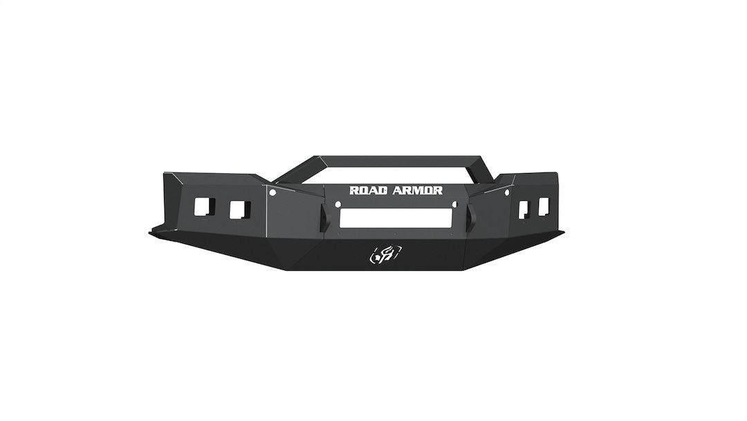 Road Armor Bumper, Stealth Pre-Runner, One Piece Design, Mounting Hardware Included, With Square Pre-Runner Guard, Without Winch Mount – 3191F3B-NW