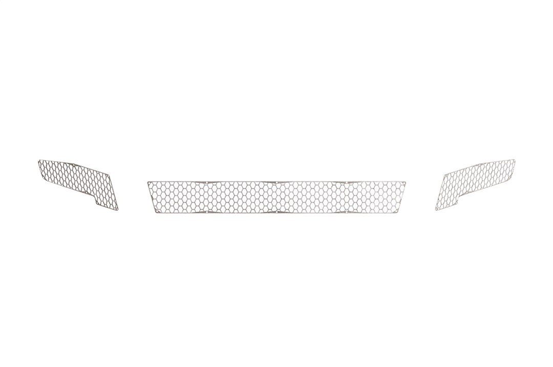 Road Armor Bumper Grille Insert, Identity, Honeycomb Pattern/ Wide Width, Raw, Steel – 4DFMH