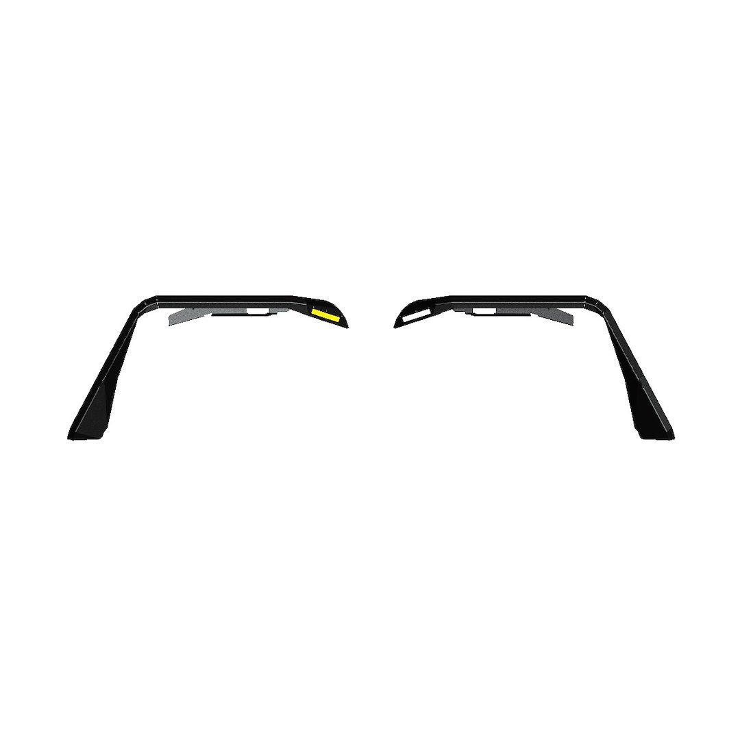 Road Armor Fender Flare, Stealth, Smooth Style, Satin Black, Steel – 507AFF0B