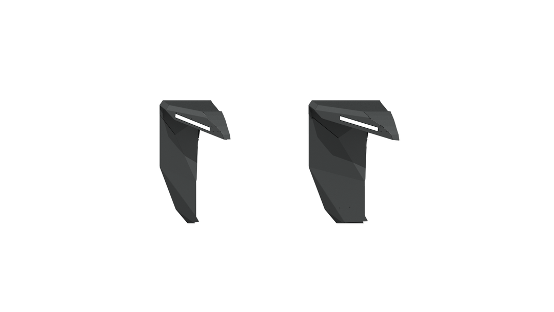 Road Armor Fender Flare, Stealth, Aftermarket, With Switchblade LED Lights, Powder Coated, Texture Black, Steel – 518AFFWB