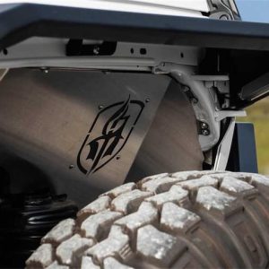 Road Armor Inner Fender, Stealth, Raw, Stainless Steel, Set of 2 – 518LFF0Z