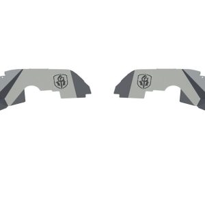 Road Armor Inner Fender, Stealth, Raw, Stainless Steel, Set of 2 – 518LFF0Z