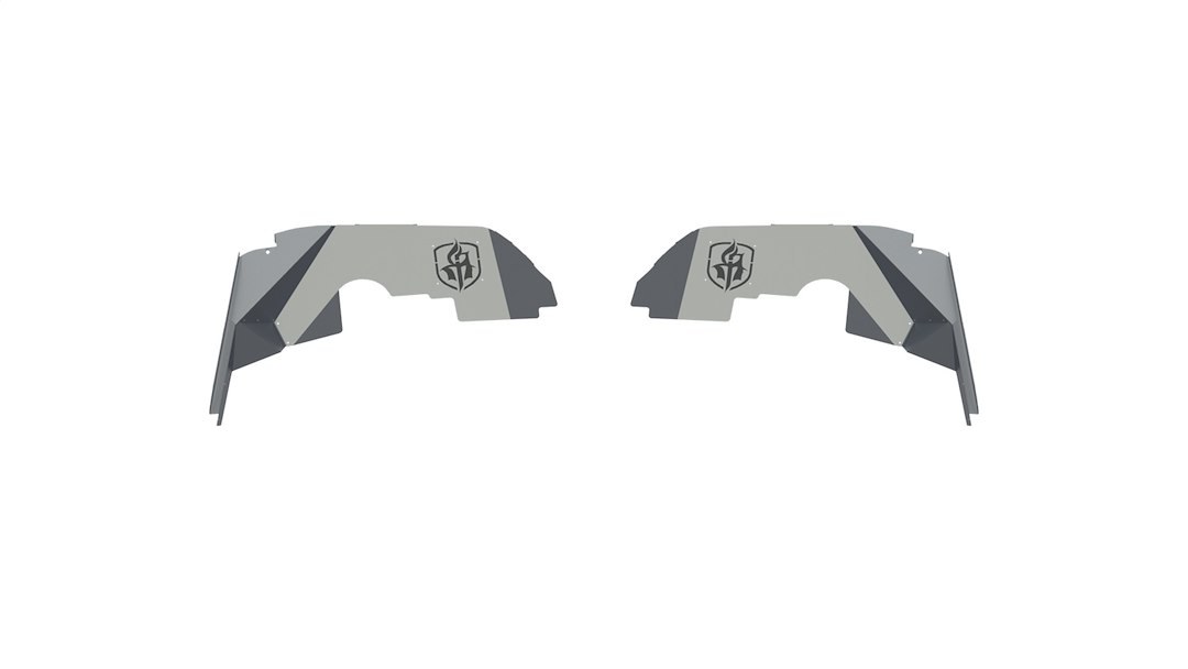 Road Armor Inner Fender, Stealth, Raw, Stainless Steel, Set of 2 – 518LFF0Z