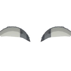 Road Armor Inner Fender, Stealth, Raw, Stainless Steel, Set of 2 – 518LFR0Z