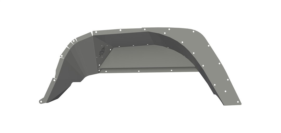 Road Armor Inner Fender, Stealth, Raw, Stainless Steel, Set of 2 – 520LFR0Z
